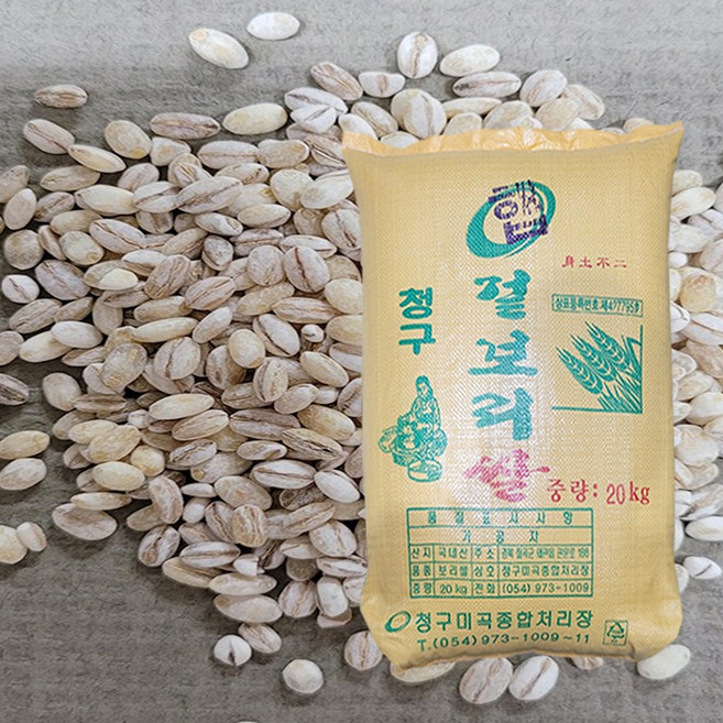 [다온농산] 2025년산 국산 겉보리쌀 -20Kg- 옛 보리밥 미숫가루 장, 20kg, 1개