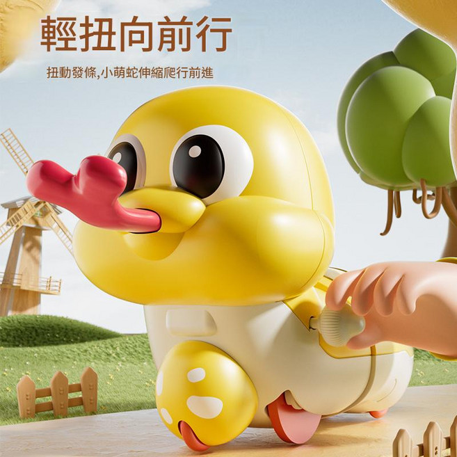 ibooooo 蛇年發條爬行玩具, 上鍊發條扭扭蛇兩隻裝顏色隨機, 1個