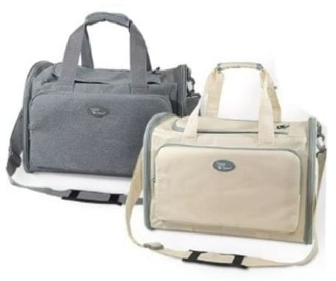 강아지이동백 강아지 고양이 이동식 가방 숄더백 컨넬백, 베이지, 베이지