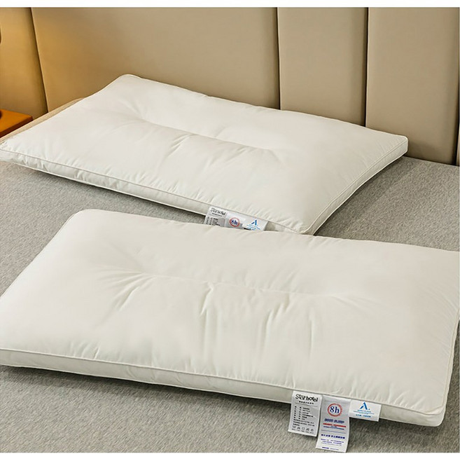 세카이젠 빨아쓰는 호텔급 베개솜 낮은베개1+1 6cm, 화이트, 1개