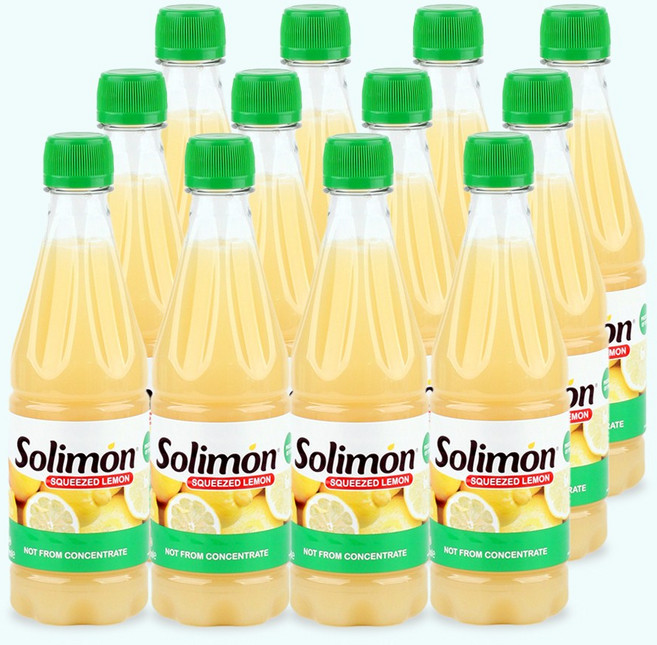 코스트코 스페인 솔리몬 레몬즙, 500ml, 12개