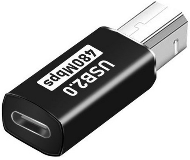 USB-A/Mini/Micro/Type C-USB-B 암 어댑터 Dc 전원 커넥터 프린터 전기 피아노 노트북 모바일 용 USB 2.0, 02 Type 1