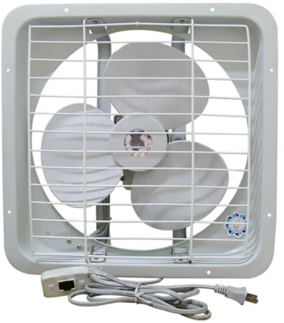 雙燕牌 旭風 吸排兩用 通風扇 窗型 室內外 排風扇 吸排風機 抽風機, 12吋, 可自行安裝