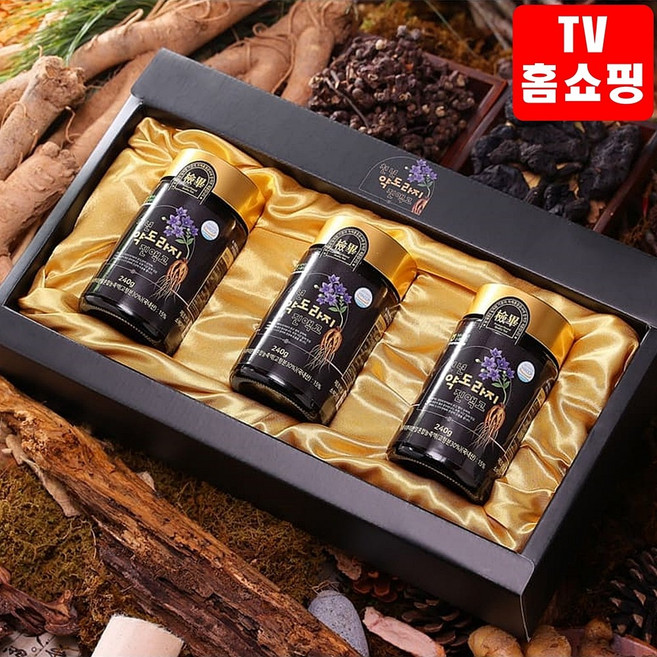 [엘케이플러스] 홈쇼핑 천년 약도라지 진액고 국내산 도라지청 농축액, 1세트, 720g