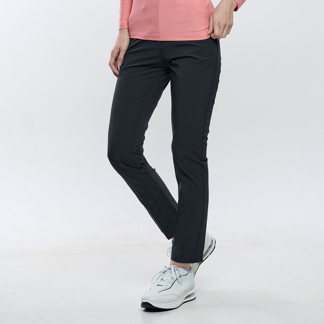 <스타일랑> 여성 스판 벨트 바지 / 라이트한 옆밴딩 등산 아웃도어 골프 스포츠 운동복 빅사이즈 스판 멀티 팬츠