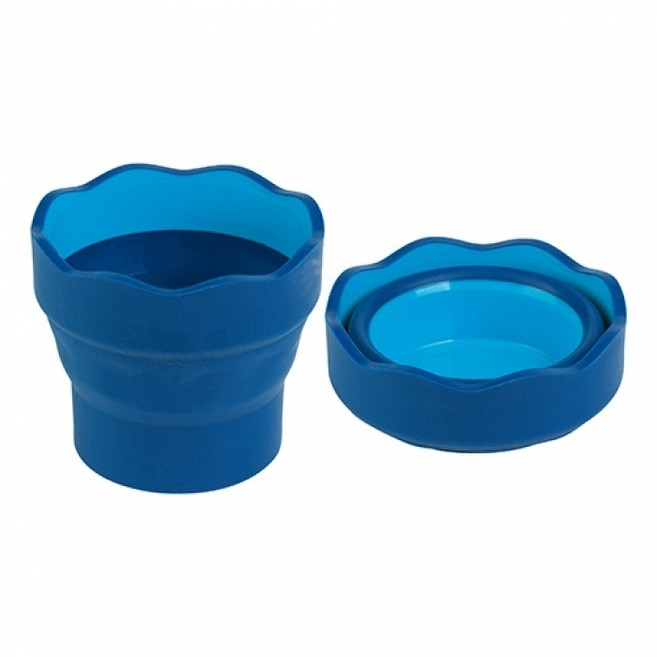 파버카스텔 클릭 앤 고 물통 (블루), 단품