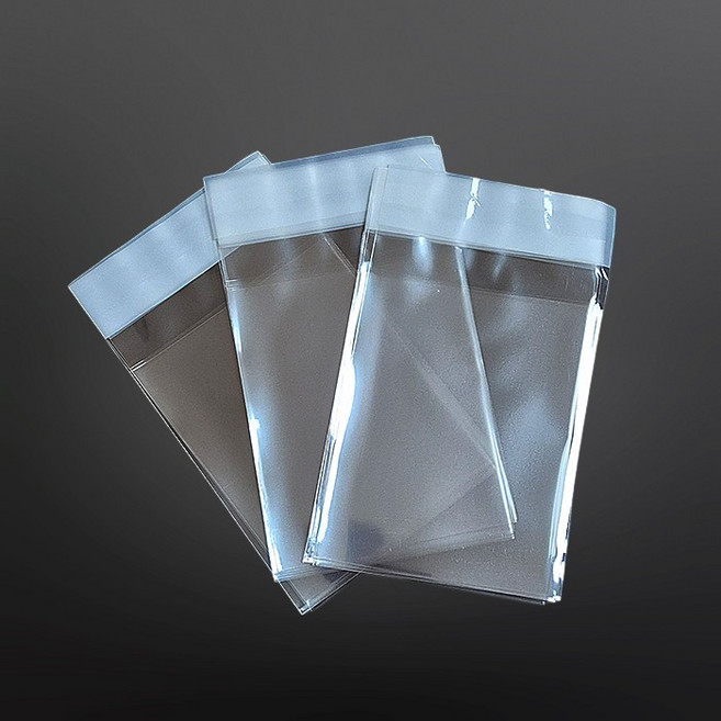 고광택 투명 접착 OPP봉투 4X25cm +4cm 800매, 상세페이지 참조