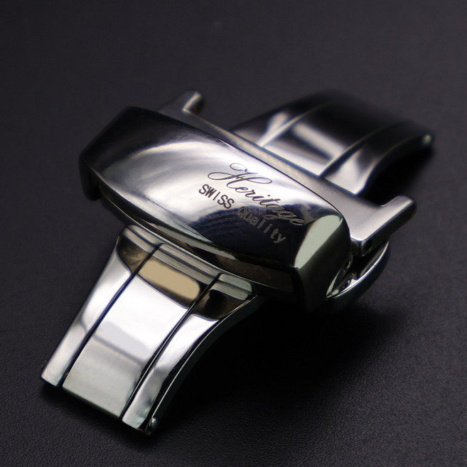 Heritage 시계줄 디버클 버클 원터치 버터플라이 304L 세이코 티쏘 갤럭시 공방