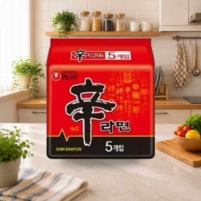 신신툼너짜 (신라면 툼바 4입 1개 + 신라면 5입(멀티) 1개 + 짜파게티 5입(멀티) 1개 + 얼큰한너구리 5입 1개), 120g, 4개, 실온보관