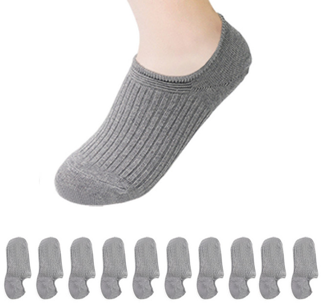 비바슈슈 쫀쫀한 여성용 골지 페이크삭스 10켤레