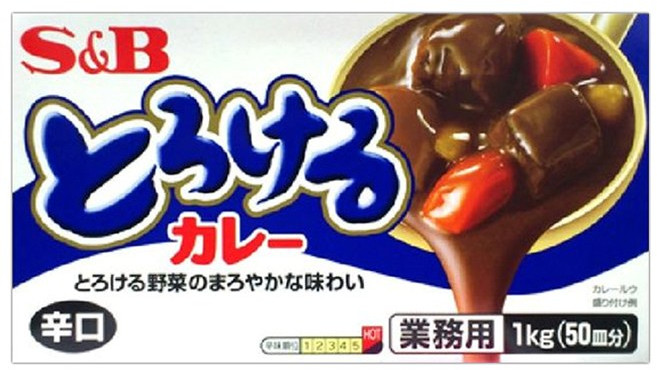 토로케루 에스비 카레 소스믹스 매운맛, 1kg, 1개