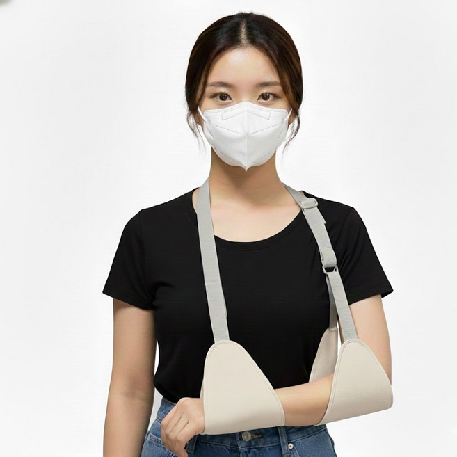 [메디코] 깁스팔걸이 2.0 어깨보호대 팔깁스 암슬링, 1개