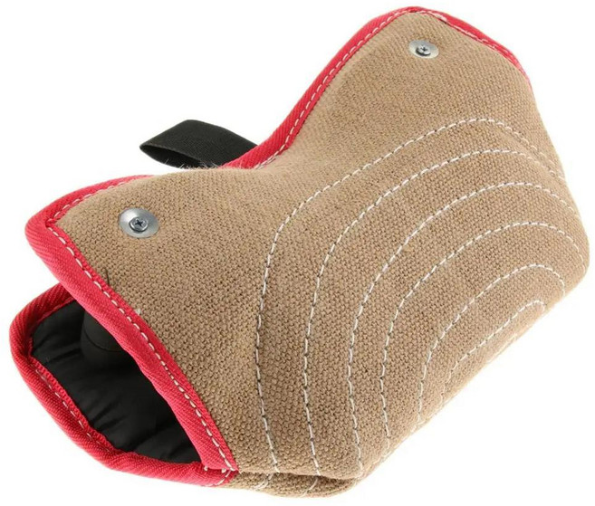 개 훈련 민첩성 장비 애완 동물 물기 터그 황마 물기 슬리브 젊은 Malinois 독일 셰퍼드 애마, 1개