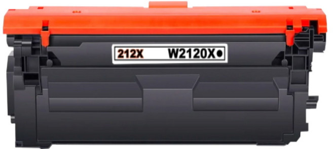 台灣製 212X/ M555dn/M554dn/M578c/z/dn環保碳粉匣 W2120X~W2123X, 黑, 1個