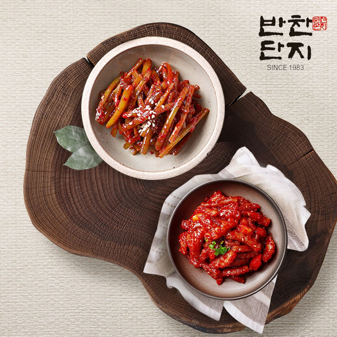 마늘쫑무침1kg + 낙지젓 1Kg 젓갈, 1세트, 2kg