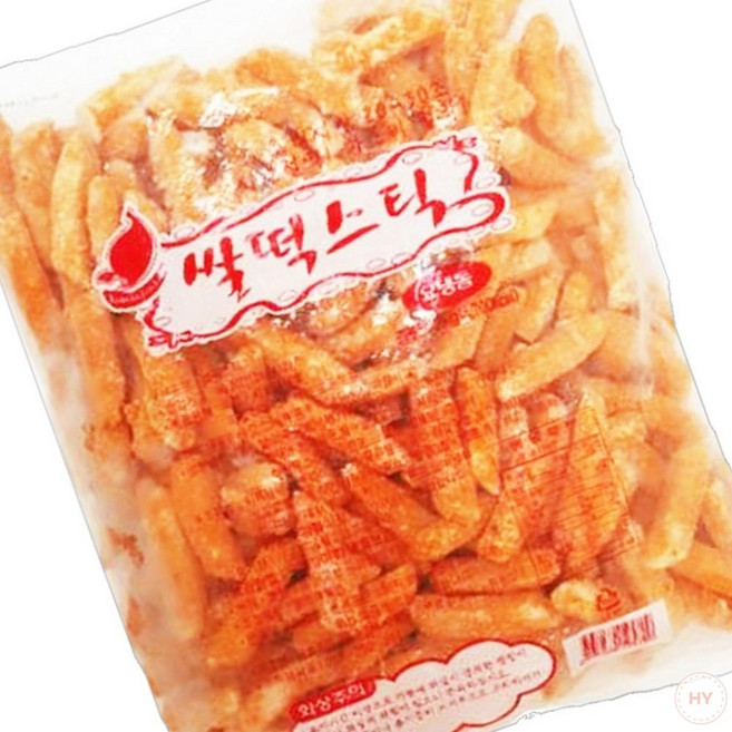 JC 금호 구멍떡 쌀떡스틱 2kg x 6봉 쌀떡꼬치 떡튀김 튀김