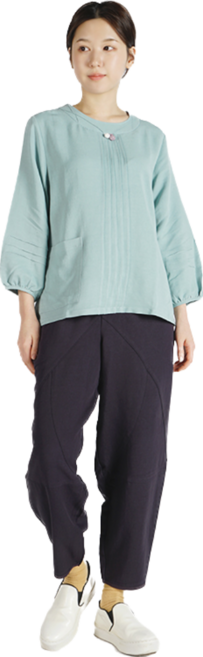 여성 개량한복 부드러운 모달 한벌 세트