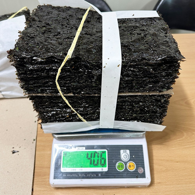 원초가 좋은 곱창 파래재래 돌김 특특품 1톳 100매 (400g~420g 내외) /화입김 재래김 파래김 국내산 전장김 반찬, 420g, 1개, (화입) 1톳 100매 (400-420g내외)
