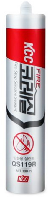 QS119R 방화용실리콘 방화용실란트 KCC실리콘, 1