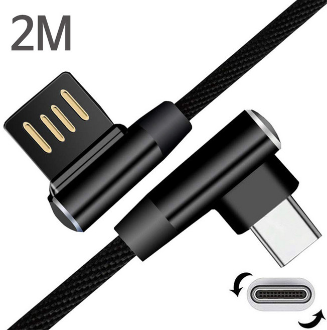 아이폰충전 C타입고속케이블 8핀케이블 아이폰케이블 초고속충전케이블 아이폰고속충전케이블 c타입 삼성 갤럭시케이블, 08: C타입 3A 고속충전케이블▶2M-블랙, 1개