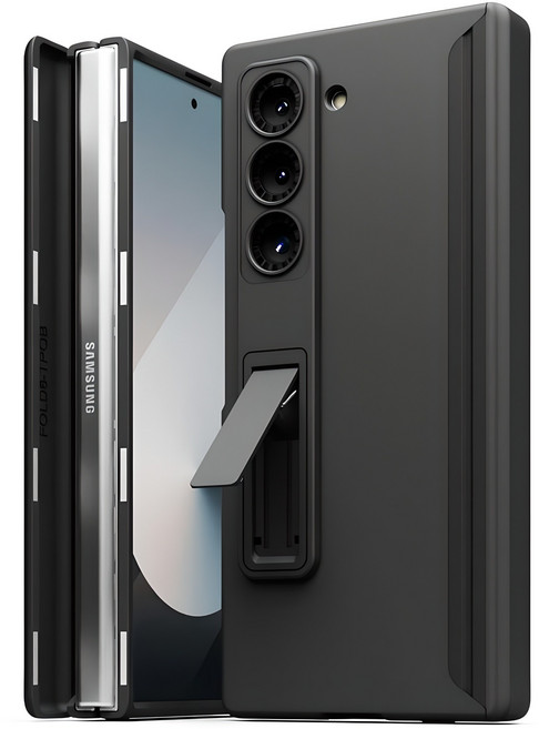 신지모루 풀커버 마그네틱 힌지보호 슬림 매트핏 휴대폰 케이스