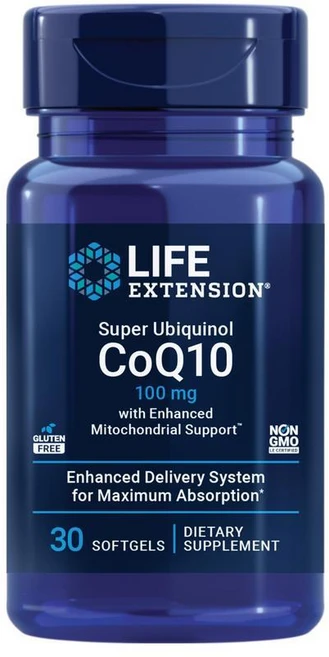 라이프 익스텐션 수퍼 유비퀴놀 코큐텐 100mg 소프트젤 30정, 1개 - 쿠팡