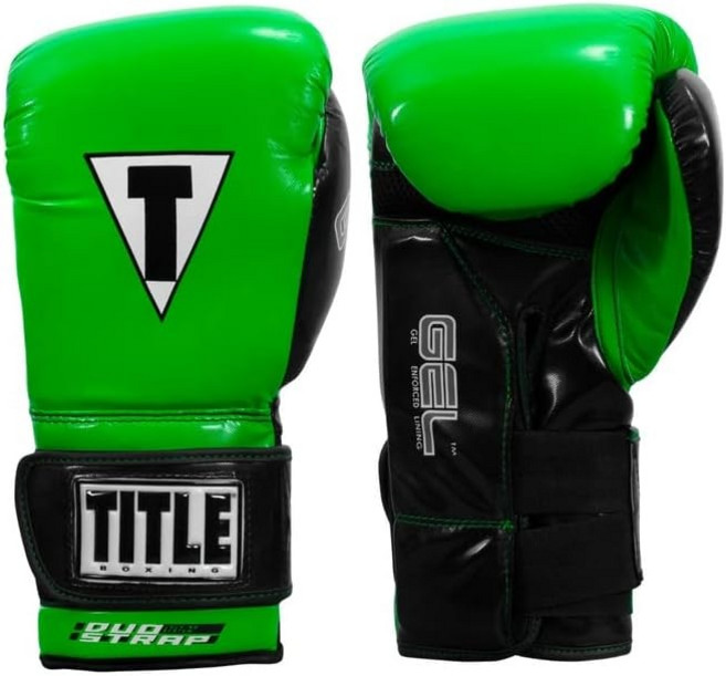 타이틀 복싱 젤 글로리 슈퍼 백 글러브 2.0, 라임블랙, 1개