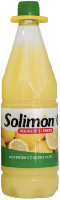 솔리몬 스퀴즈드 레몬즙, 1L, 2개