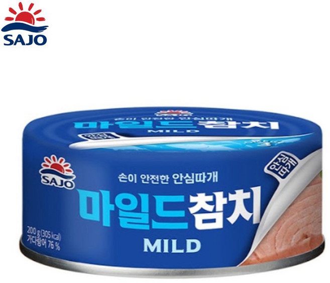 사조해표 마일드참치 200gx10개, 200g, 10개