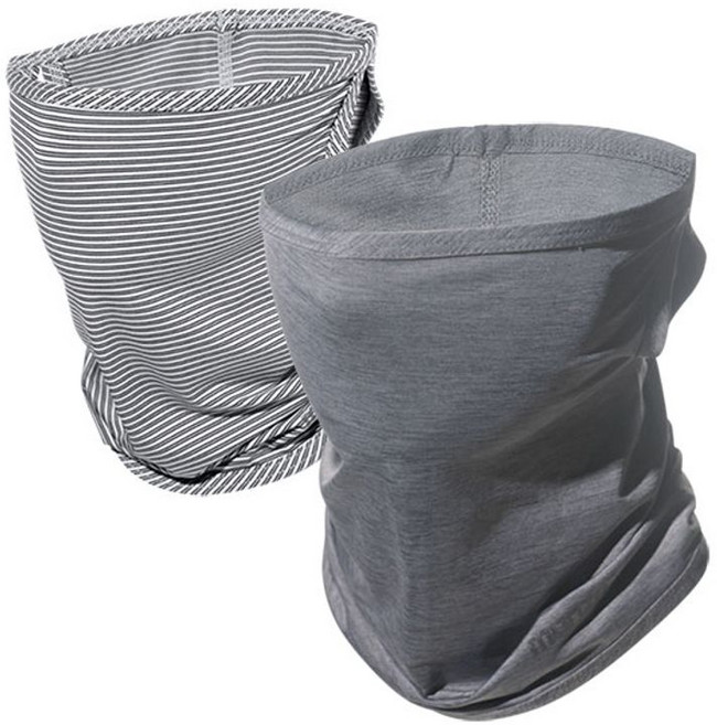 기타 2장1세트 몬자 썬커버 여름 냉감 메쉬 마스크, D33303 멜란지그레이 2장