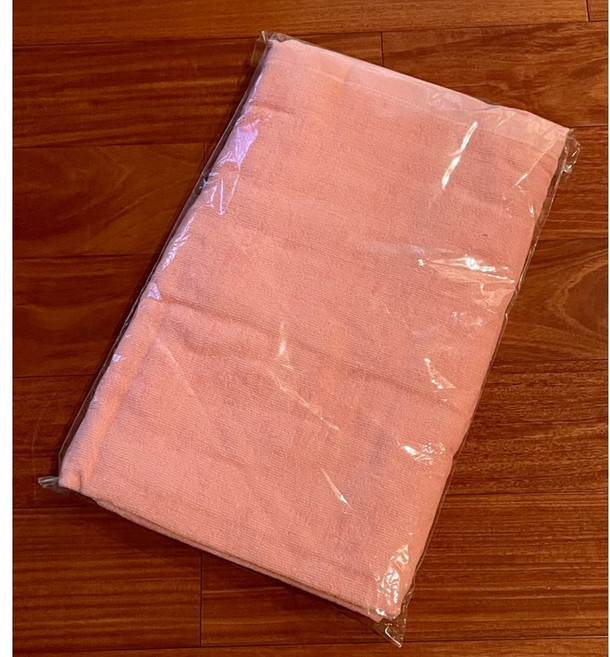 IU SHOP 台灣製毛巾被 大毛巾 鋪床巾 美容美髮檢定專用 約120cm*200cm, 粉色 (一條) /超商取貨最多4包, 1個