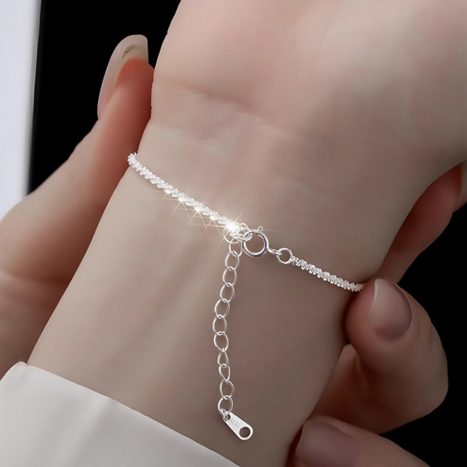 만 하늘 별빛 실버 s925은팔찌