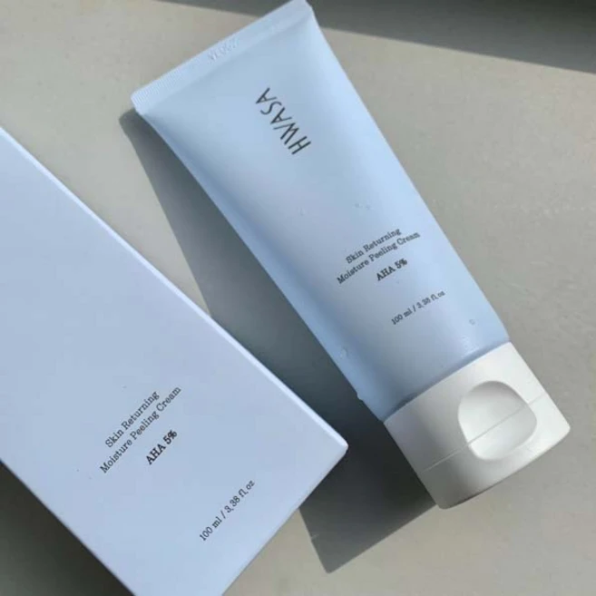 화사 아하 모이스처 필링 크림 고함량 AHA 5% 모공각화증 문제성피부 무자극 각질제거+보습효과, 100ml, 2개 - 쿠팡