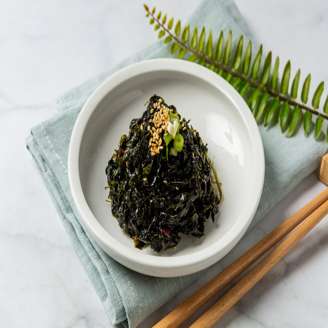 미강착한먹거리 국내산 파래무침 밑반찬, 1개, 500g