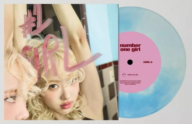 로제 number one girl APT 리미티드 에디션 바이닐 LP 앨범