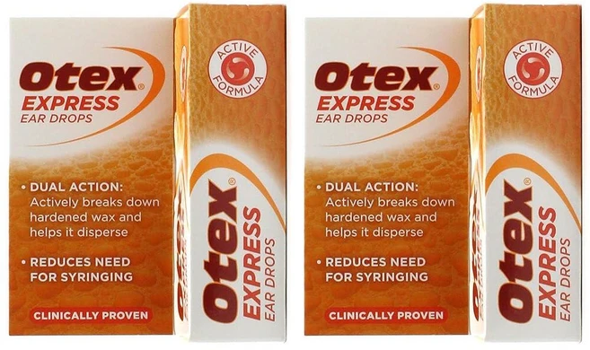 NECALON Otex 익스프레스 이어 드롭 10ml - 2개 팩 - 쿠팡