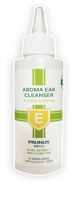 동물병원 전용 강아지 반려견 귀 청결 관리 프루너스 아로마 귀 세정제, 1개, 120ml - 쿠팡