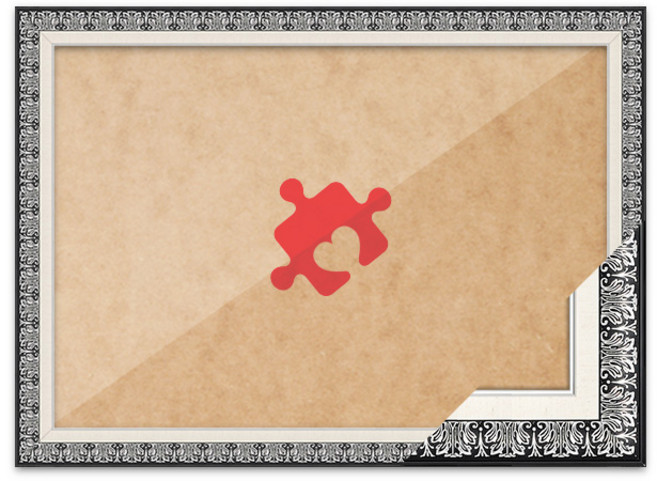 퍼즐액자 60X85 고급형 매트블랙, 단품, 1개