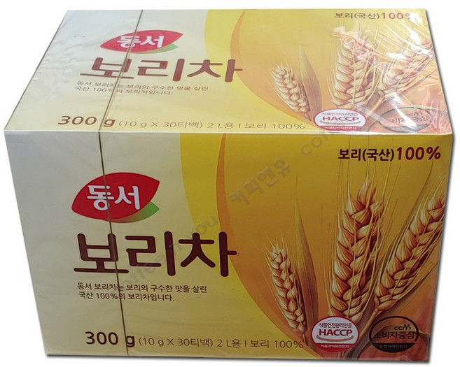 동서 보리차 30티백, 10g