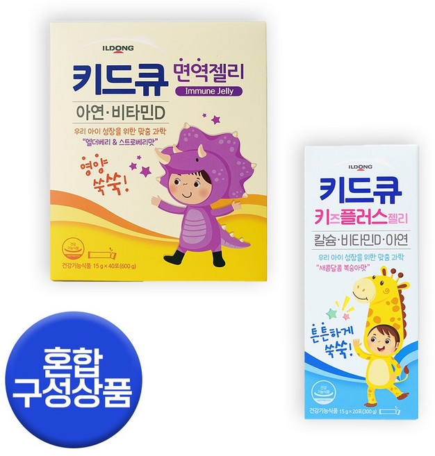 일동제약 키드큐 젤리, 1개, 60회분