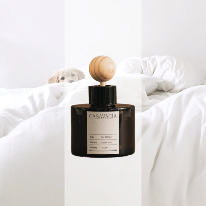 카사바시아 남자친구 여자친구 차량용 방향제 디퓨저 차량 카, 1개, 코튼허그