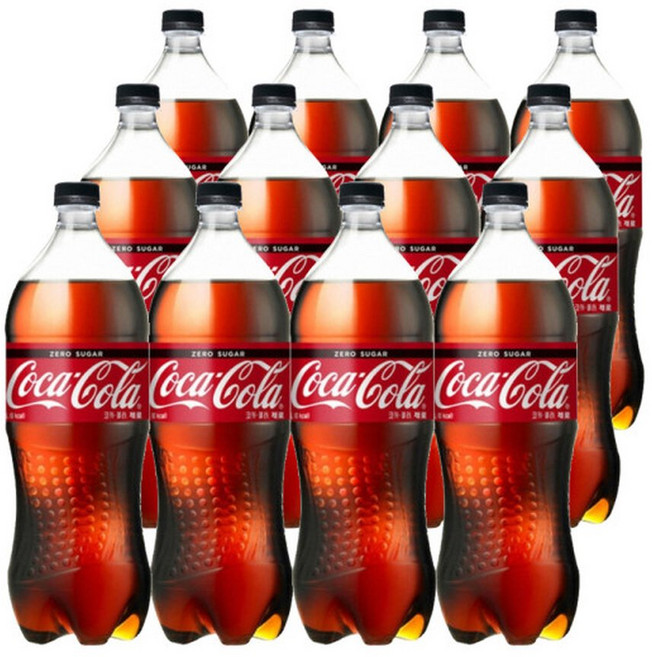 코카콜라 제로 1.5리터 12페트, 12개, 1.5L
