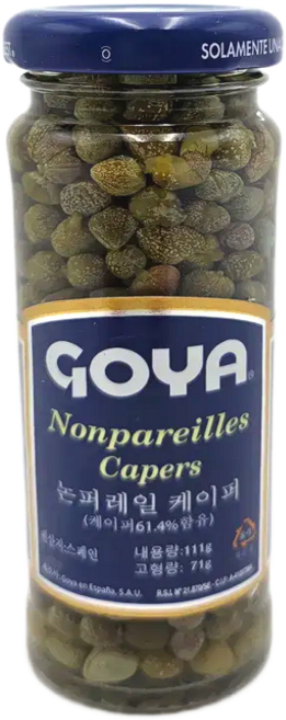 고야 논퍼레일 케이퍼 절임, 111g, 1개