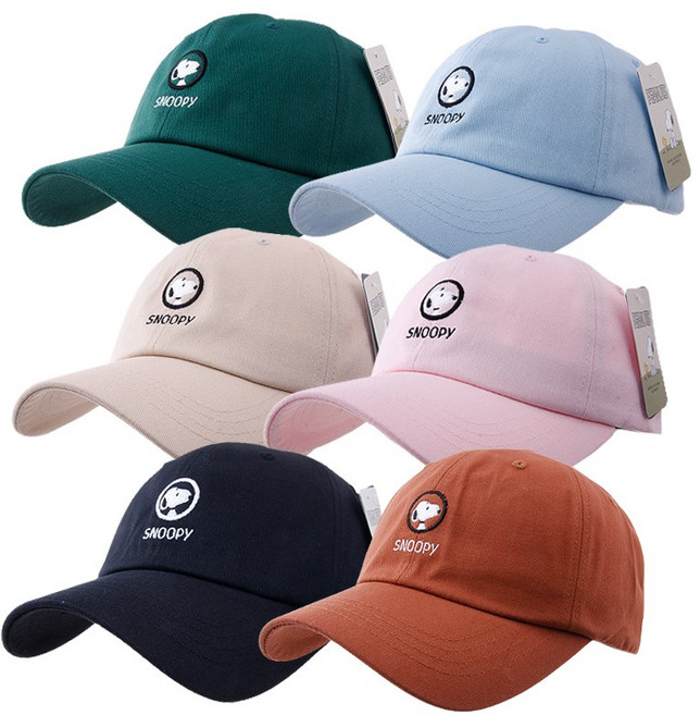 피너츠 스누피 야구모자 볼캡 남자여자 캡모자 유니크한 스타일/H-22402