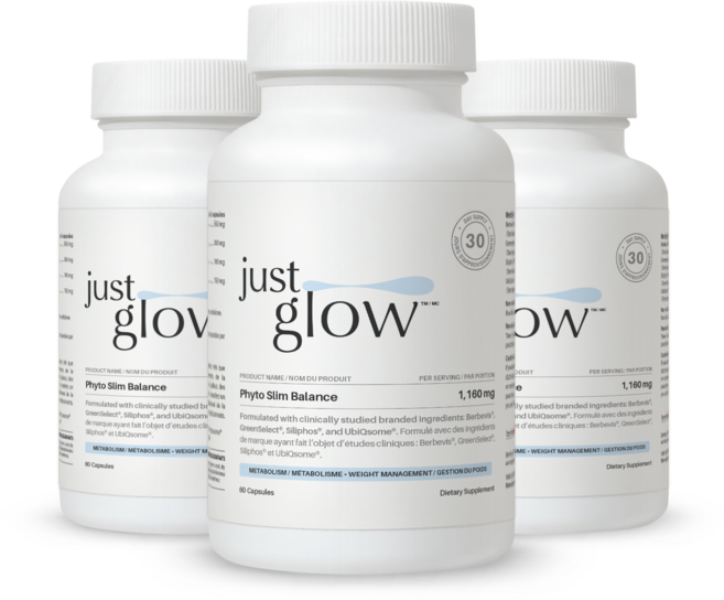 저스트글로우 파이토 슬림 밸런스 with 파이토좀 베르베린, 3개, 60캡슐