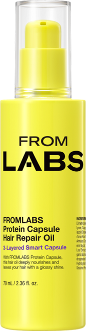 프롬랩스 리페어 헤어오일 저분자 단백질 극손상모 헤어에센스, 1개, 70ml