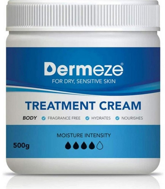 호주 더메즈 Dermeze Treatment Cream 온가족 트리트먼트 바디 크림, 4개, 500g