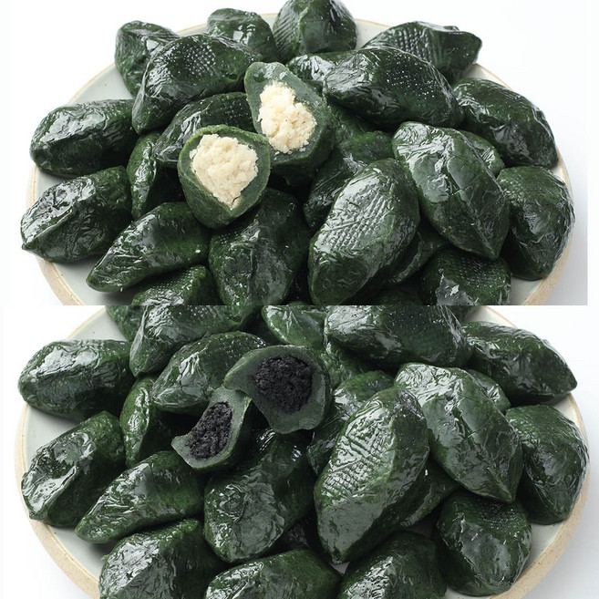 우리쌀로만든 전남 영광 생모시떡 (동부기피) 30알 모시송편, 3개, 400g