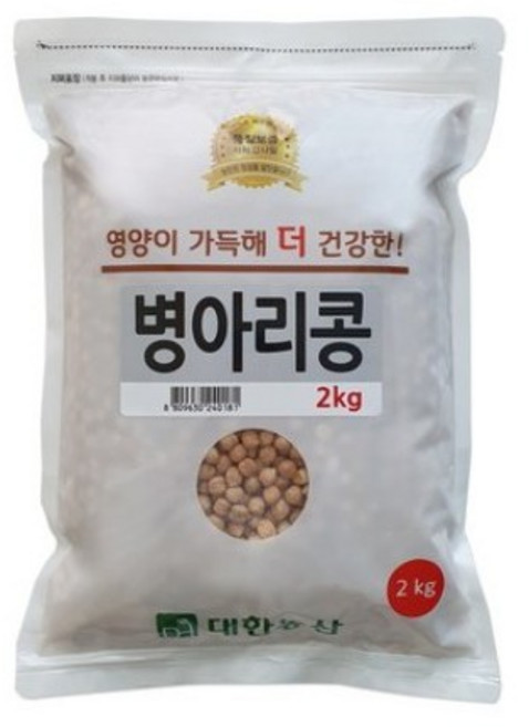 대한농산 병아리콩, 2kg, 2개