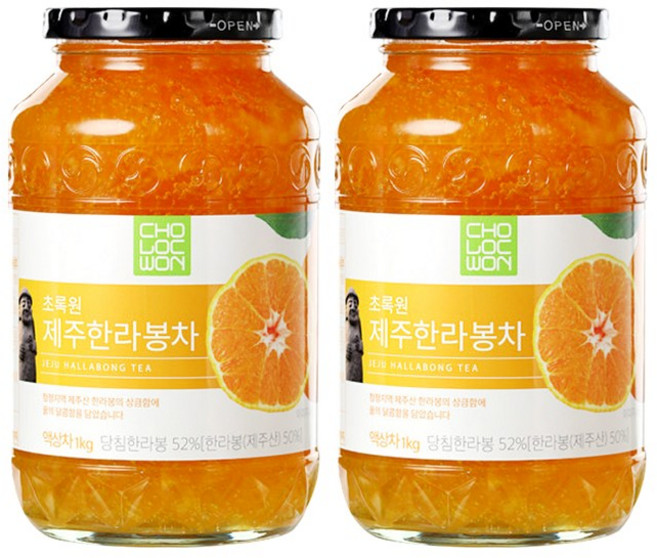 초록원 제주 한라봉차, 1kg, 1개입, 2개